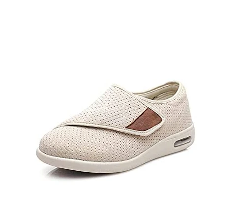 wide velcro sneakers