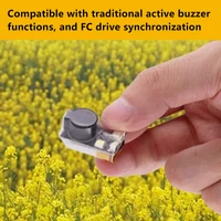 1/2/3PCS JHEMCU JHE20B Finder Buzzer Super Loud Tracker Alarm Beeper Built-in Battery LED Light For RC FPV Airplane Drone 2