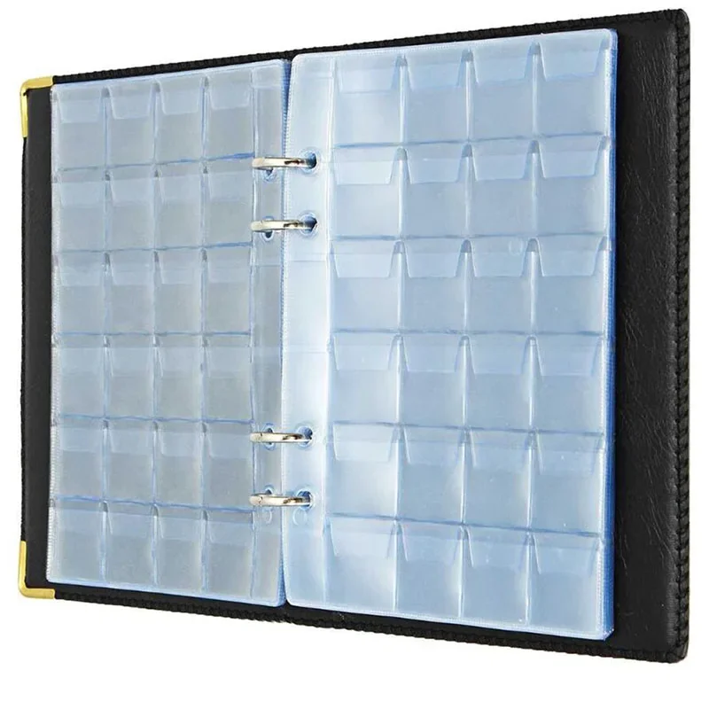 Coins Collection Album 480/120 Coins Storage Book Holders Collection Volume Folder Hold Multi-Color Empty