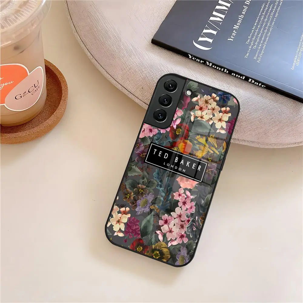 Flower T-TedS Design-Bakers Glass Phone Case - Fashion Brand Collection
