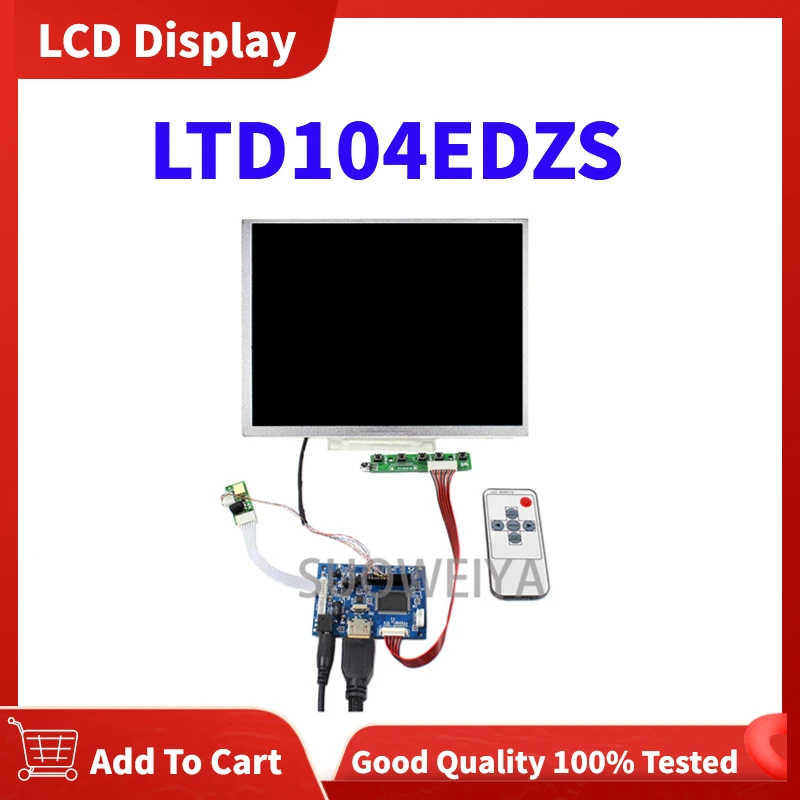 Painel de Exibição de Tela Lcd com Hdmi Placa Controladora para Interface Lvds 100 Original 1024×768 4:3 Ltd104edzs 104 Polegadas