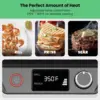 5-in-1 Digital Panini Press Grill Sandwich Maker and Griddle Grill Combo with Removable, Reversible Dishwasher-Safe Gril 5