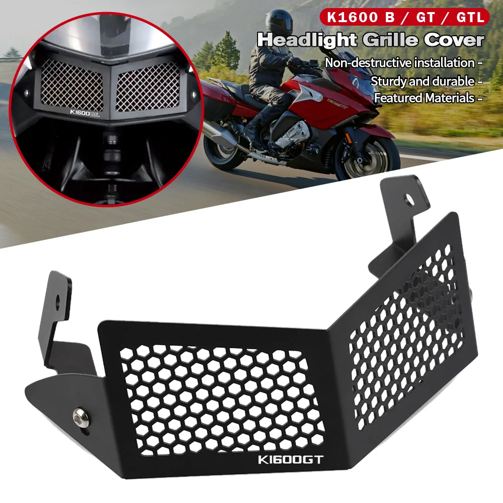 

Moto Oil Cooler Protection Grille Front Fairing Vent Radiator Guard Grill Cover For BMW K1600GT K1600GTL GT K1600B K1600 GT GTL