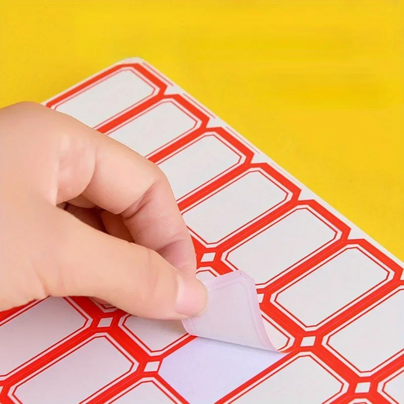 10sheets/400pcs Self-adhesive Label Stickers Self Adhesive Label Paper Mouth Paper Handwritten Marking Price Name Stickers