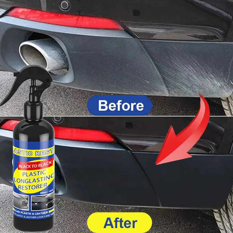 Car Plastic Restorer Back To Black Gloss Car Cleaning Products Plastic