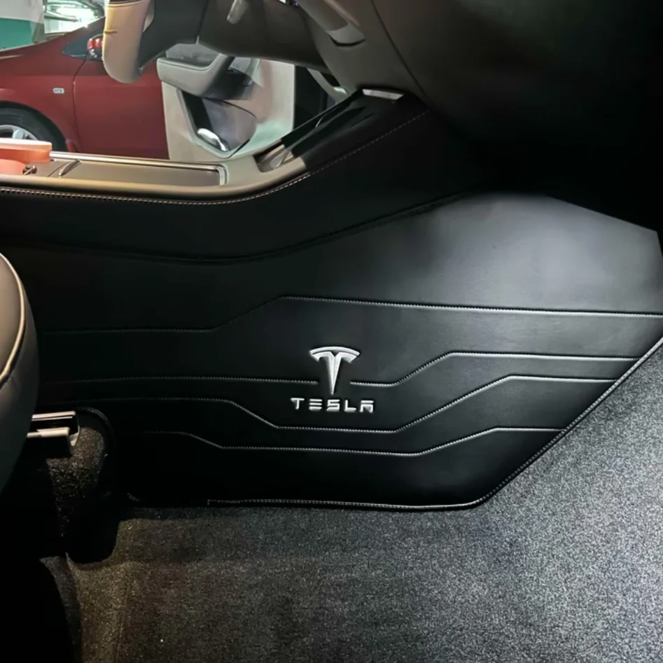 Kick Pad Seat Protect for Tesla Model Y Model 3 Highland 2pc auto accessories,car seat protector