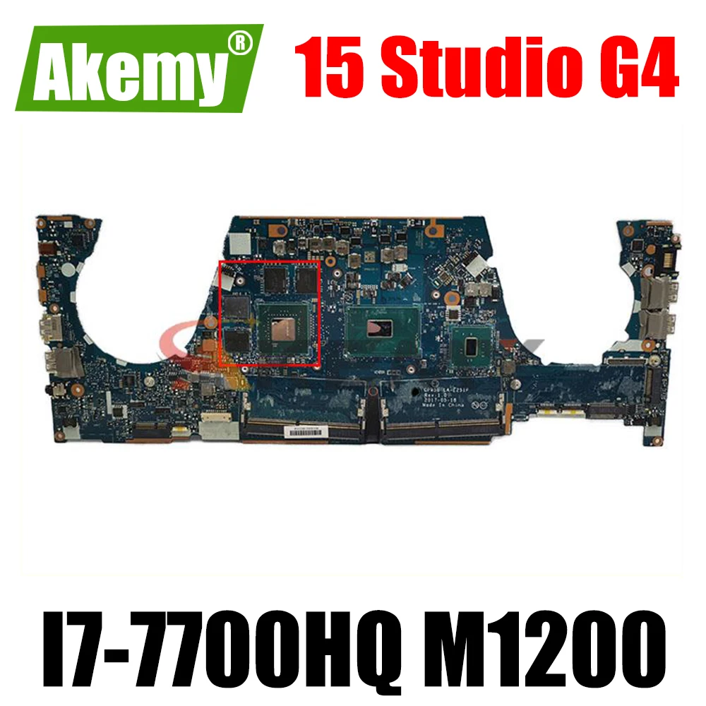 Материнская плата для ноутбука HP ZBook 15 Studio G4 LA-E251P 921032-001 921032-601 I7-7700HQ CPU M1200 GPU |