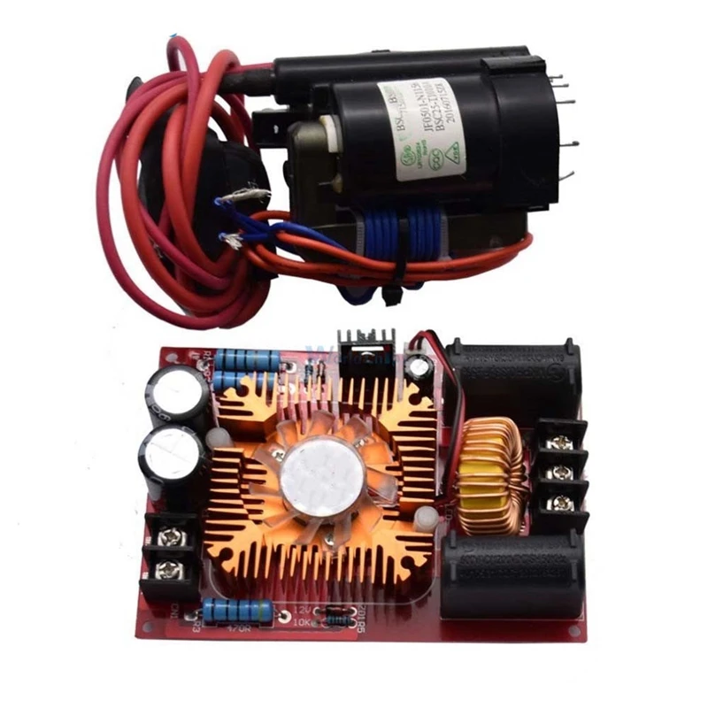 NEW-250W ZVS 테슬라 코일 플라이백 드라이버, 점화 코일, SGTC, 막스 발전기, 팬 포함, 15A DC12-30V