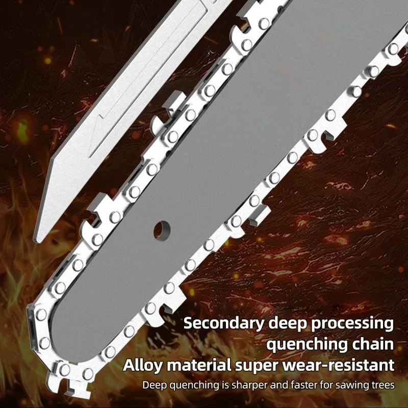 미니 강력한 전기 체인톱, 목공 핸드 헬드 전정 전기톱, 목재 정원 절단 도구, 6 인치