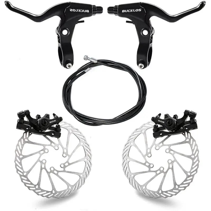 BUCKLOSBicycleBrakesRoadMountainBikeBrakeKitFrontRearBike