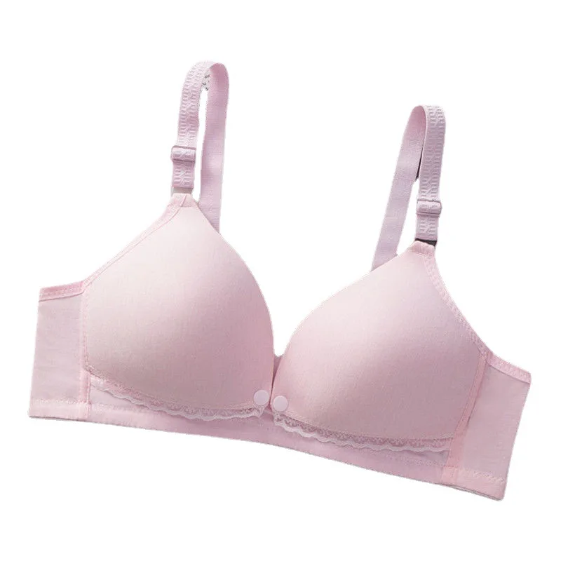 Front Open Buckle Gathered Anti-Sagging Postpartum Breastfeeding Nursing Underwear Thin Section Of The Special Maternity Bra 3