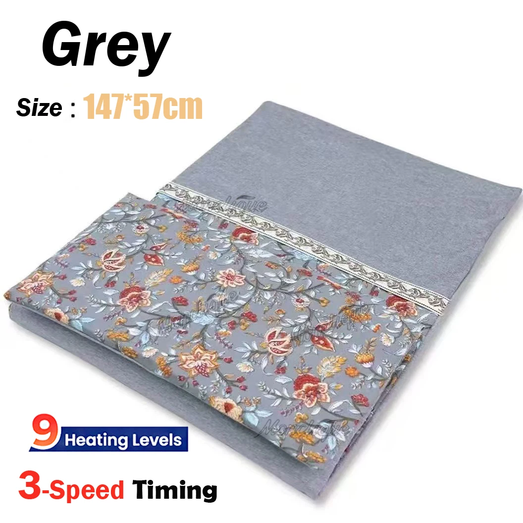 145x55cm Electric Heat Blanket 9Level Hot Compress Pad for Leg Back Body Warmer Adjustment Wormwood Temperature Fast Thermal Mat