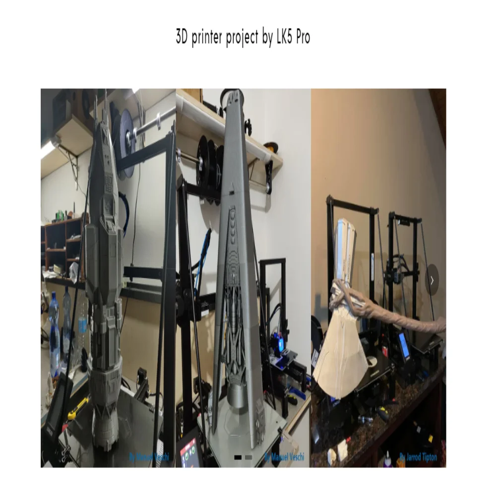 Stampante 3D LONGER LK5 Pro | Area Di Stampa 30x30x40 Cm | Touch Screen 4.3" | Open Source | Per Modelli Grandi - Foto 7