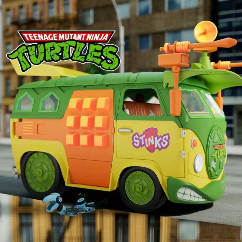 

In Spot Super7 S7 1/12 Teenage Mutant Ninja Turtles Tmnt Turtle Tank Party Wagon Vehicle Birthday Gift