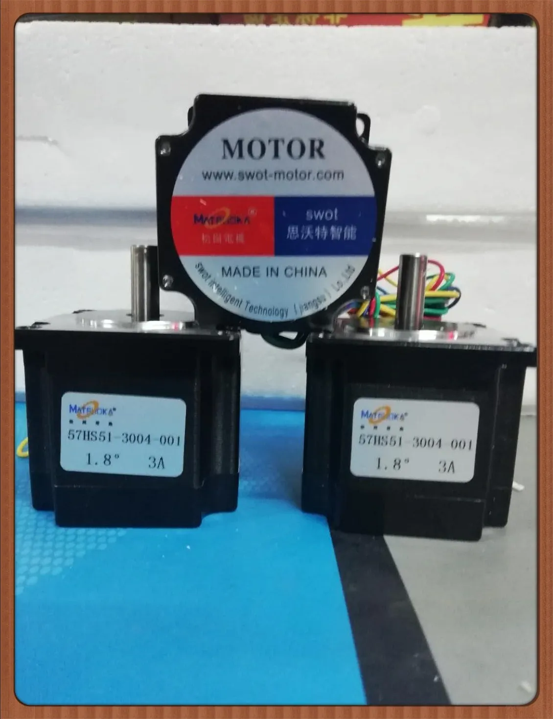 

Songgang motor 57 stepper motor 57 hs51 fuselage 51-3004-001 8 mm diameter of axle 3 a four wire