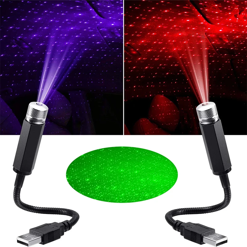 

Romantic LED Starry Sky Night Light 5V USB Powered Galaxy Star Projector Lamp