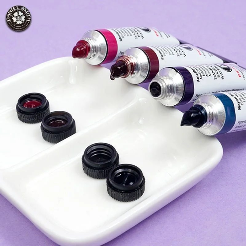 Daniel Smith Professional Artist Watercolor Paint 10/6 Color 5ml Mineral Color Alvaro Jean Haines Acuarelas Set Painting Brush watercolor painting set watercolor paint watercolor pigment