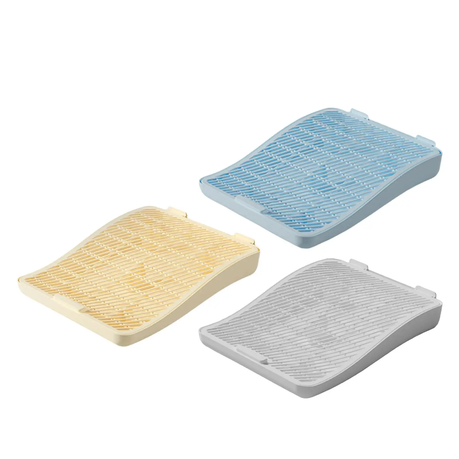 Cat Litter Trapping Mat Easy to Clean Lightweight Sturdy Double Layer Litter Catcher Pad for Pet Supply Kitten Cat Litter Trapping Mat Easy to Clean Lightweight Sturdy Double Layer Litter Catcher Pad for Pet Supply Kitten