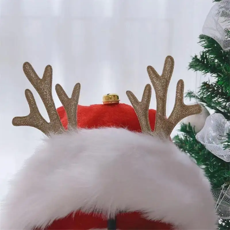 Christmas Hats Santa Hats Holiday Plush Hat Comfortable Unisex Designs Thick Classical Santa for Festival Party Supply