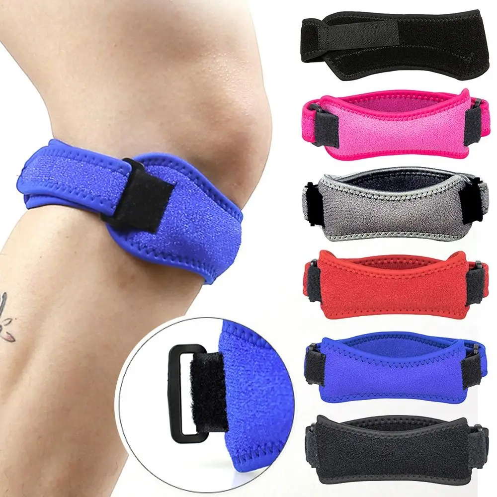 

Outdoor Sports Knee Brace Kneecap Band Tendon Strap Protector Pad Belted Knee Guard Support Patella Knee Strap