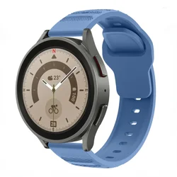 Silicone Sports Watch Strap - 22mm/20mm Bracelet Replacement for 20mm (Ice Ocean Blue)
