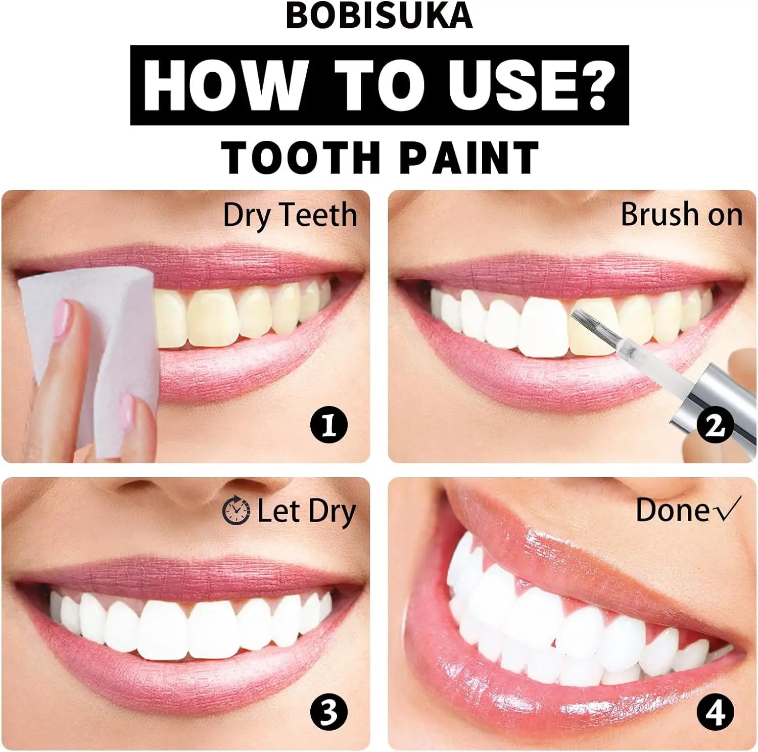 Depvision Tooth Paint Makeup Colorful Non Toxic for Halloween Party Cosplay Cosmetics Pigment 2