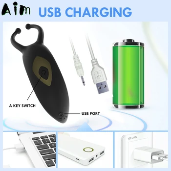 Prostate Massager Anal vibrators Thrusting Butt Plug Prostate testicle Licking Vibrator Stimulator Sex Toys for Men Gay Sex Shop 4