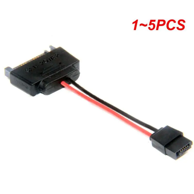 

1 ~ 5 шт. кабель адаптера питания 15-контактный штекер-SATA 6-контактный тонкий