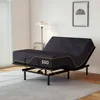 14 inch Copper Gel Memory Foam Mattress Set for Pain Relief, Bed Frames 1