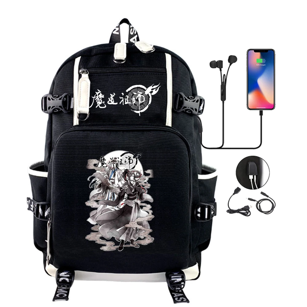 Mochila de Anime Mo Dao Zu Shi, mochilas escolares, Cosplay The