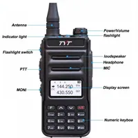 TYT TH-UV88 Walkie Talkie 5W UV Dual Band Portable Two Way Radio THUV88 Long Range Communication Radios Amateur FM Transceiver 2