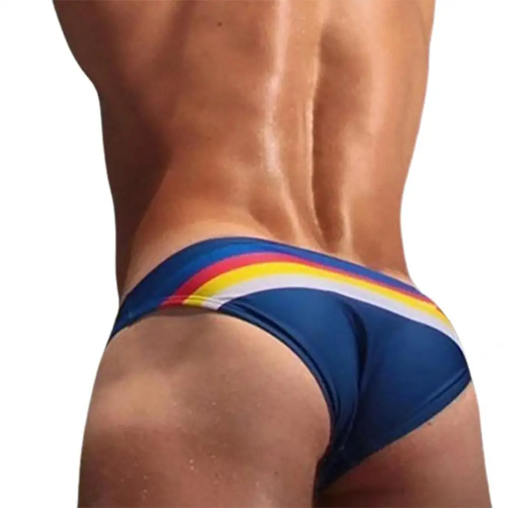 Surf Briefs Swimming Trunks For Spa Men Trendy Skinny Stretchy Man Surf Swim Trunks swim trunks