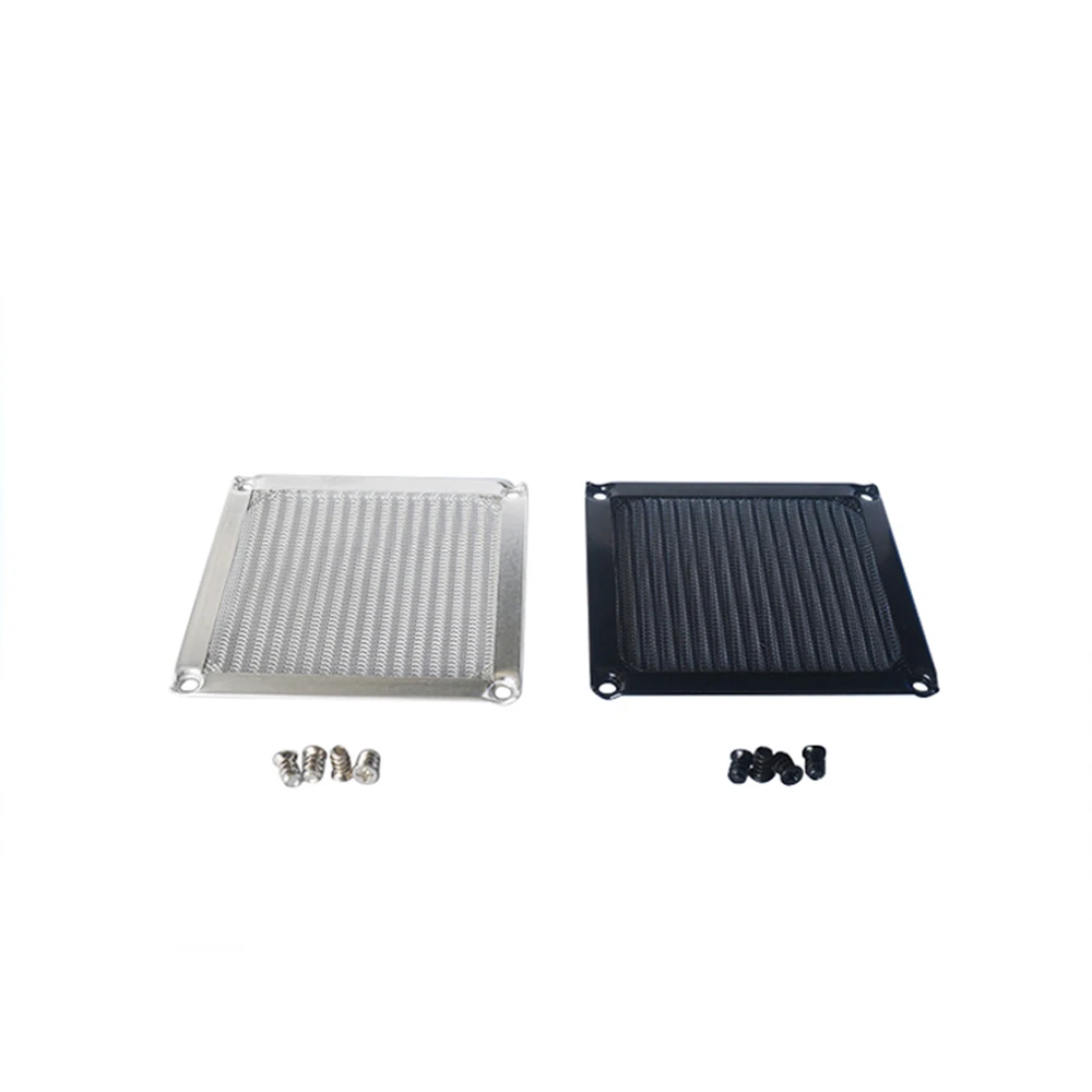 

1pcs 80mm 90mm Dustproof Aluminum Mesh 9025 9225 Chassis Cool Fan Metal Dustproof Mesh Cover with Screws 3D Printer Parts