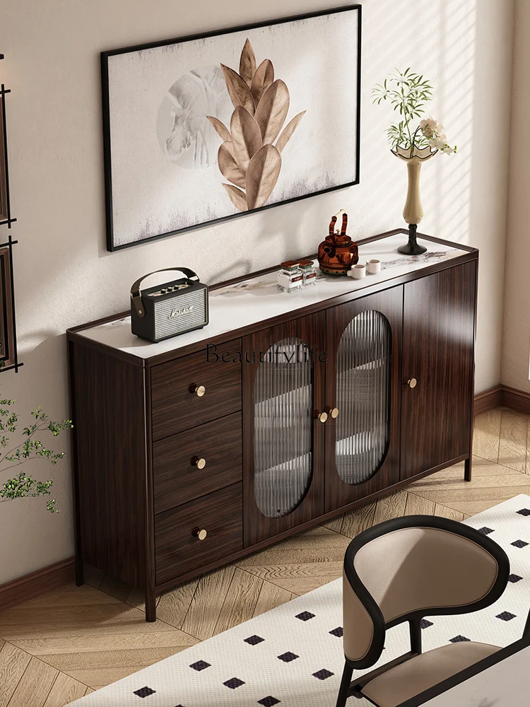 

Antique Style Sideboard Cabinet Wall Integrated Retro Kitchen Locker