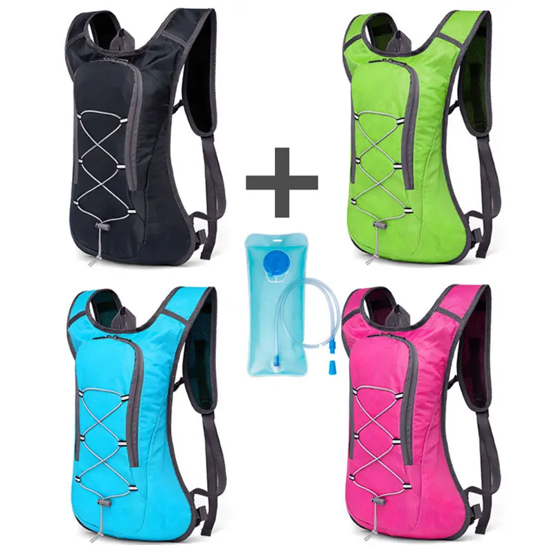 

Bike Bicycle Hydration Backpack Running Water Bag Waterproof Outdoor Sports Backpack 2L Drinking Bladder AVA198