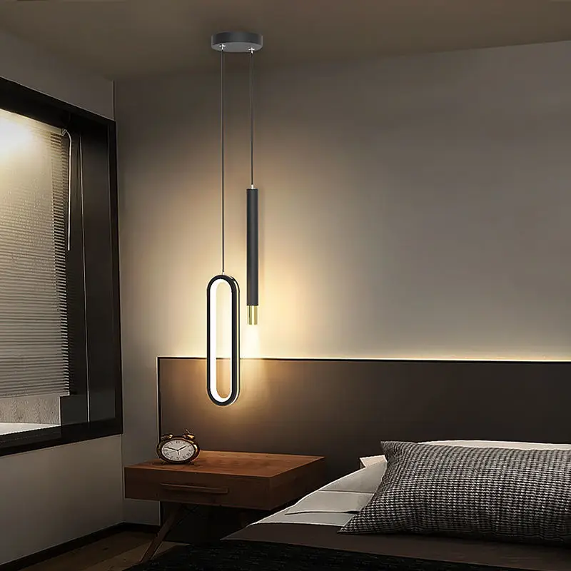 

Modern Pendant Hanging Light Fixtures Bedside Lamp Home Decor Led Spotlight Indoor Lighting Living Room Bedroom Nordic Corridor