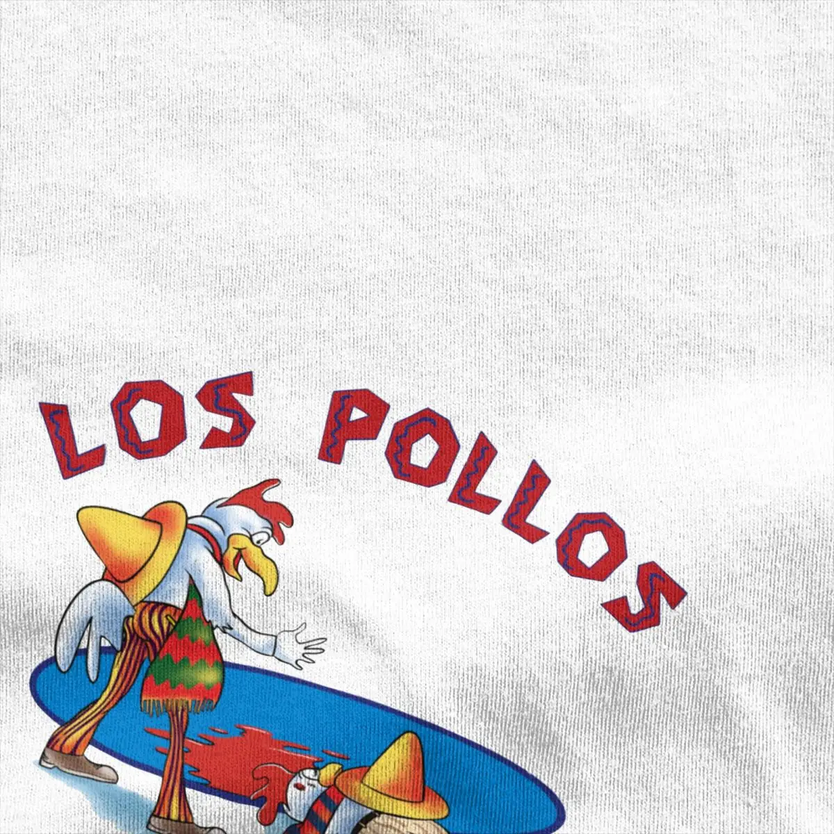 Los Pollos Hermanos Logo T-Shirts Men Women Chicken Brothers Breaking Bad Humorous Cotton Round Neck T Shirt New Arrival Tops