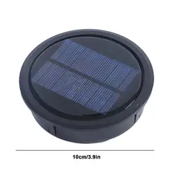 High - Efficiency LED Solar Lantern Tops - Waterproof Accessories for DIY Yard, Walkway, and Patio Decoration (As shows  L )