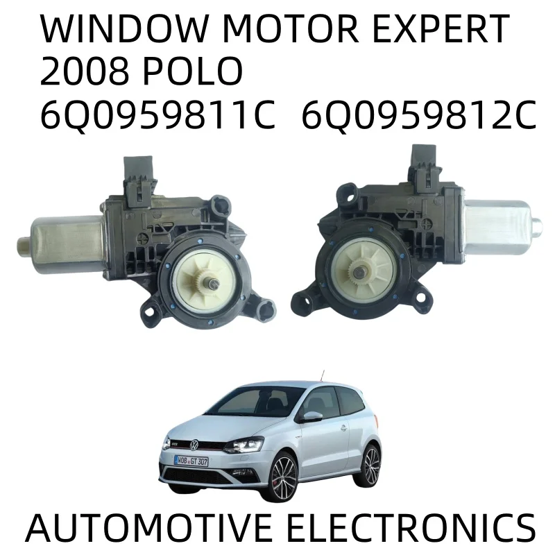 V-VW 폴로 윈도우 모터, 6R0959801D 6R0959801A 6R0959801B 6R0959802D 6R0959802A 6R0959802E 6Q0959812C 6Q0959811C 6R0959802B 2