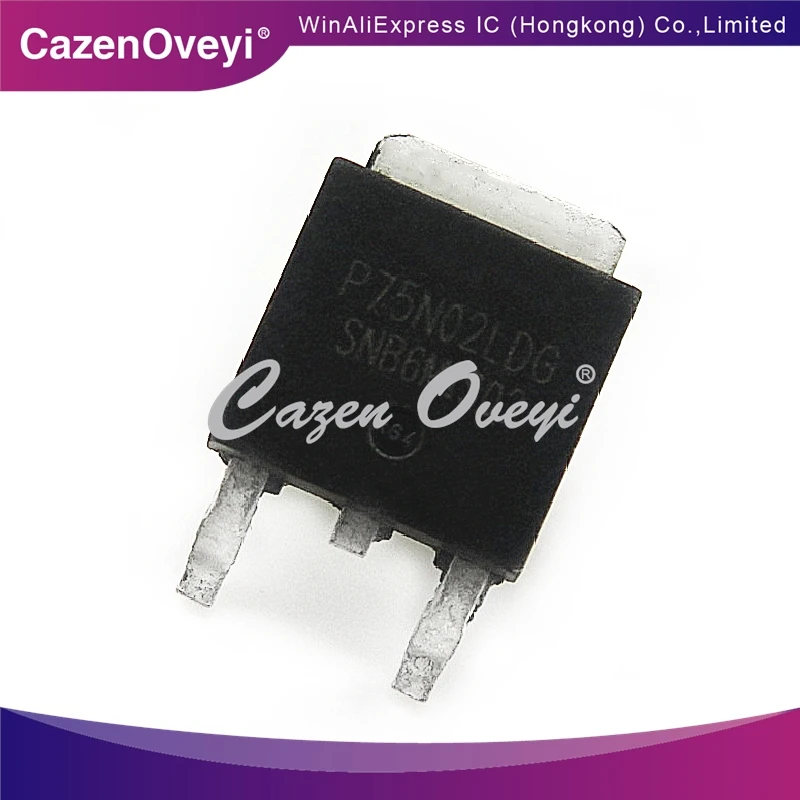 

5 шт. P75N02LDG P75N02 TO-252