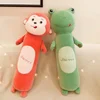50CM Soft Strip Sleep Cylinder Throw Pillow Plush Toy Creative Lazy Children's Animal Cute Bed Comfort Bunny Doll Festival Gift 2