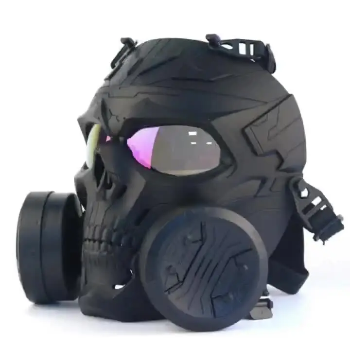 WISEONUS Airsoft Mask Full Face CS Wargame BB Guns Paintball Protection Steel Mesh Tactical 1118309