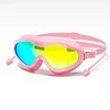 Swimming goggles with large frame, high-definition waterproof, anti fog, electroplated, anti UV, suitable for both men and women 6