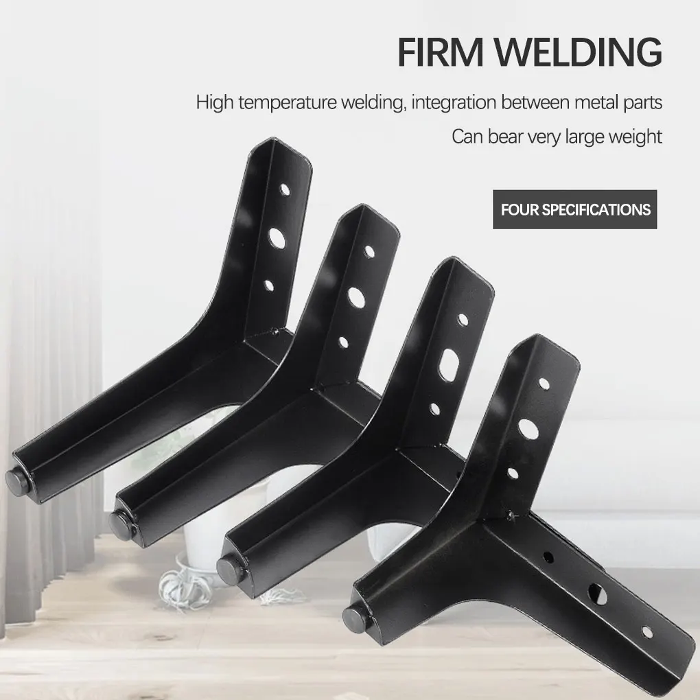 

4pcs Furniture Feet Sofa Foot Components Support Legs Silver 15cm