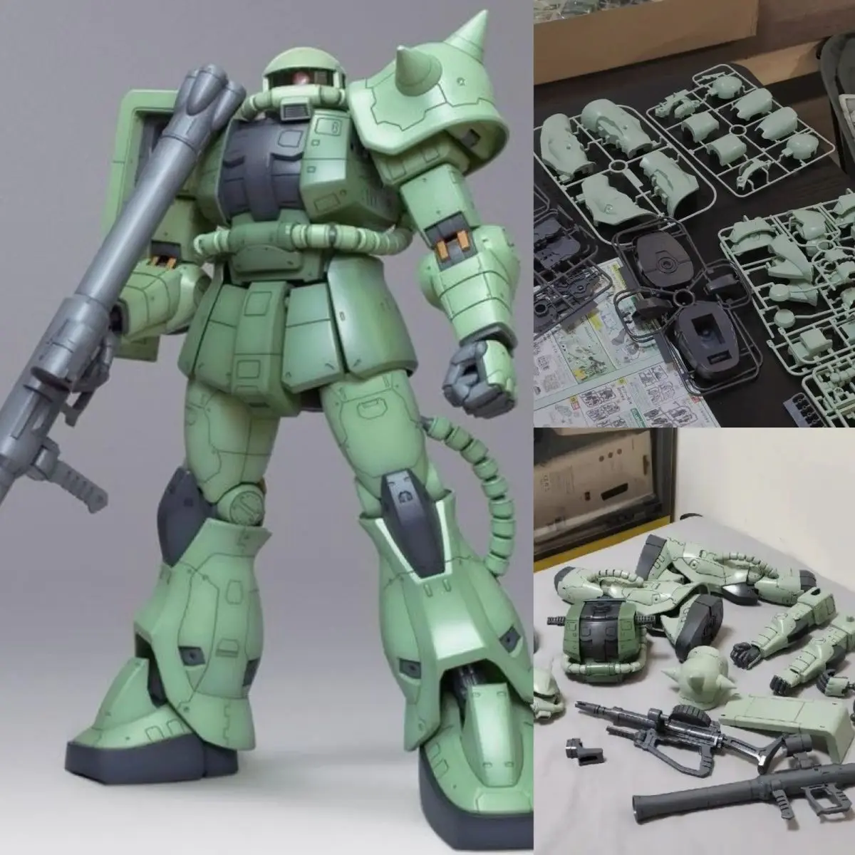 In Stock Daban MEGA 1/48 Zaku 2 Assembly Model Kit With Water