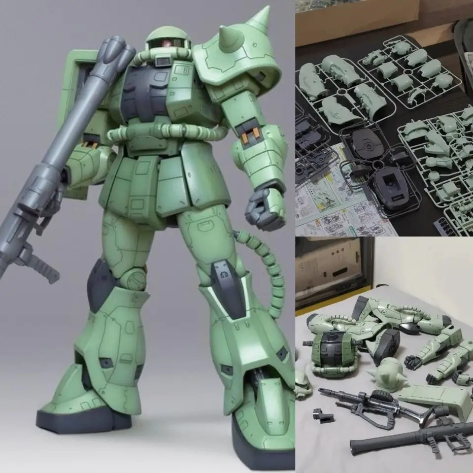 In Stock Daban MEGA 1/48 Zaku 2 Assembly Model Kit With Water