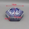 Ceramic Box, Hexagonal Storage, Home Decoration 2