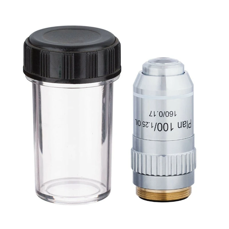 Obiettivo Acromatico Per Microscopio 10x – Apertura 0,25, Interfaccia RMS 20,2 Mm, Dispositivo A Molla, Lunghezza Tubo 160 Mm - 4