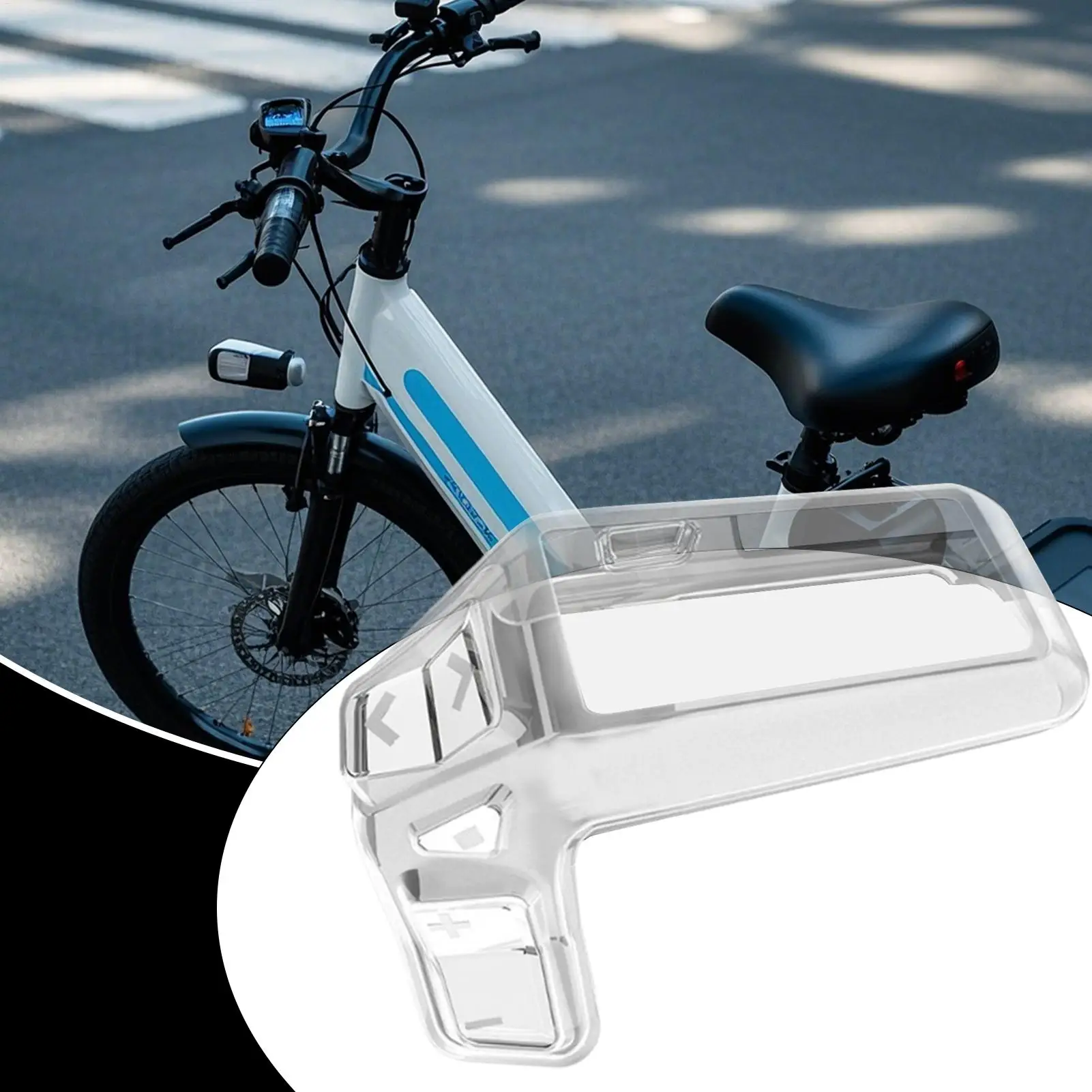 E-Bike Screen Protector: Transparent, Waterproof, Scratch-Resistant Display Case