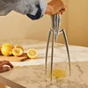 Juicer Small Portable Household Manual Lemon Fruit Modern Simple Silver Octopus Decoration Model Room Dining Kitchen Living Soft 1